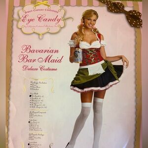 Bavarian Bar Maid Deluxe Costume